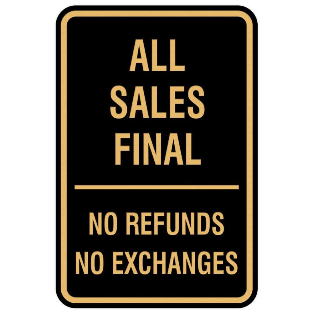 All Sales Final